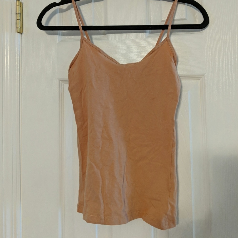 Dark salmon colored camisole size M